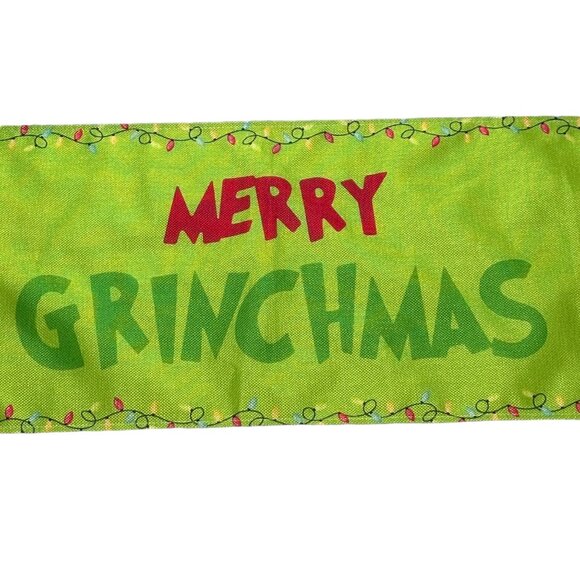 Christmas Merry Grinchmas Dining Room Table Runner Is It Too Late To Be Good - Picture 3 of 5